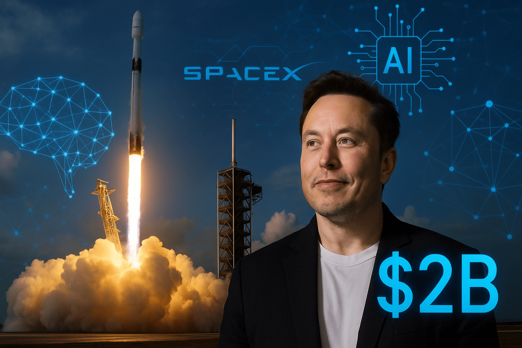 SpaceX Invests $2 Billion in Elon Musk’s xAI Startup