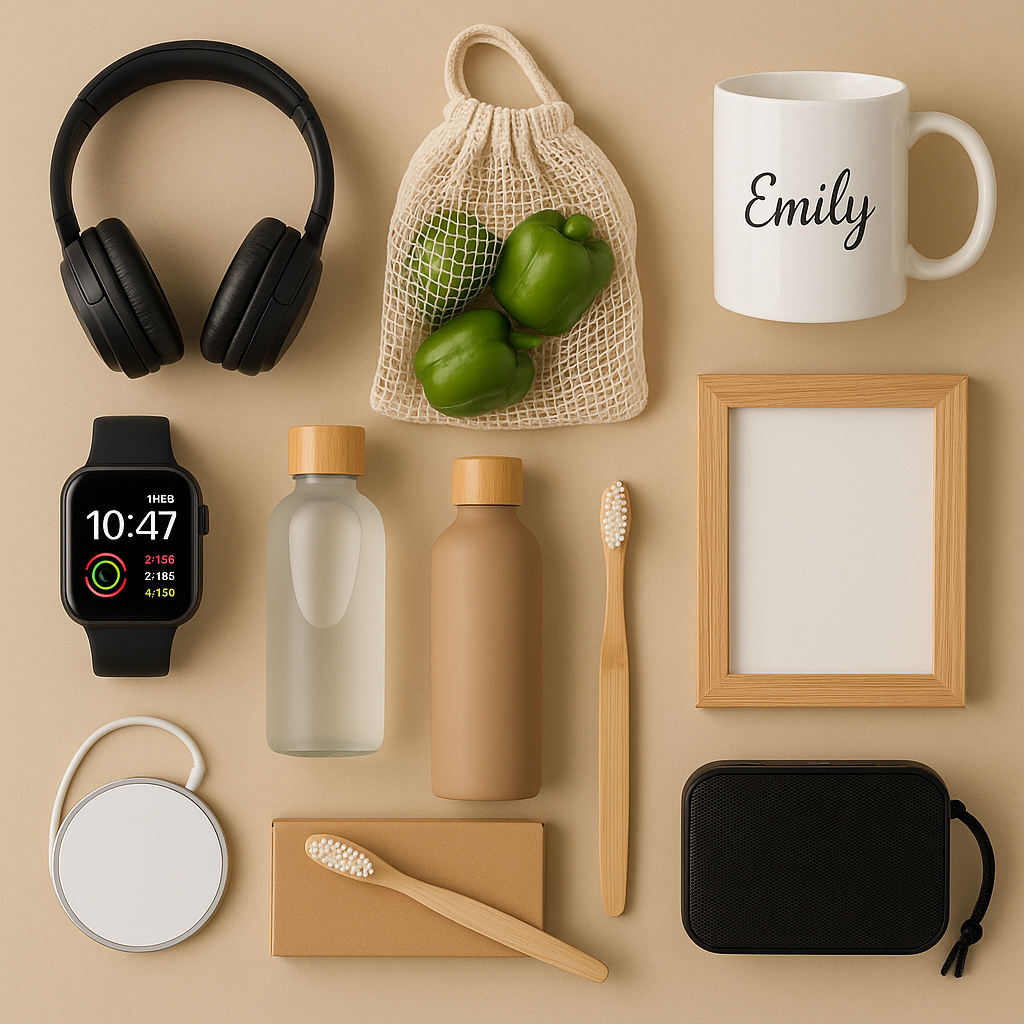 Collection of trending dropshipping products across various profitable categories