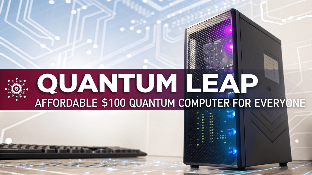 Quantum Leap: Affordable $100 Quantum Computer for Everyone