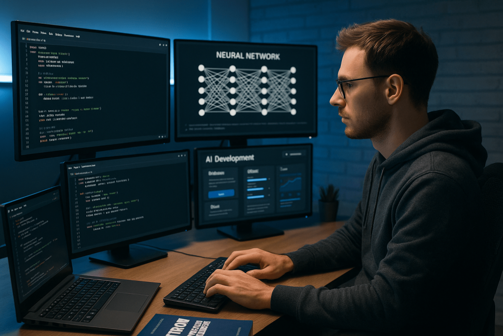 AI development creating custom intelligent solutions