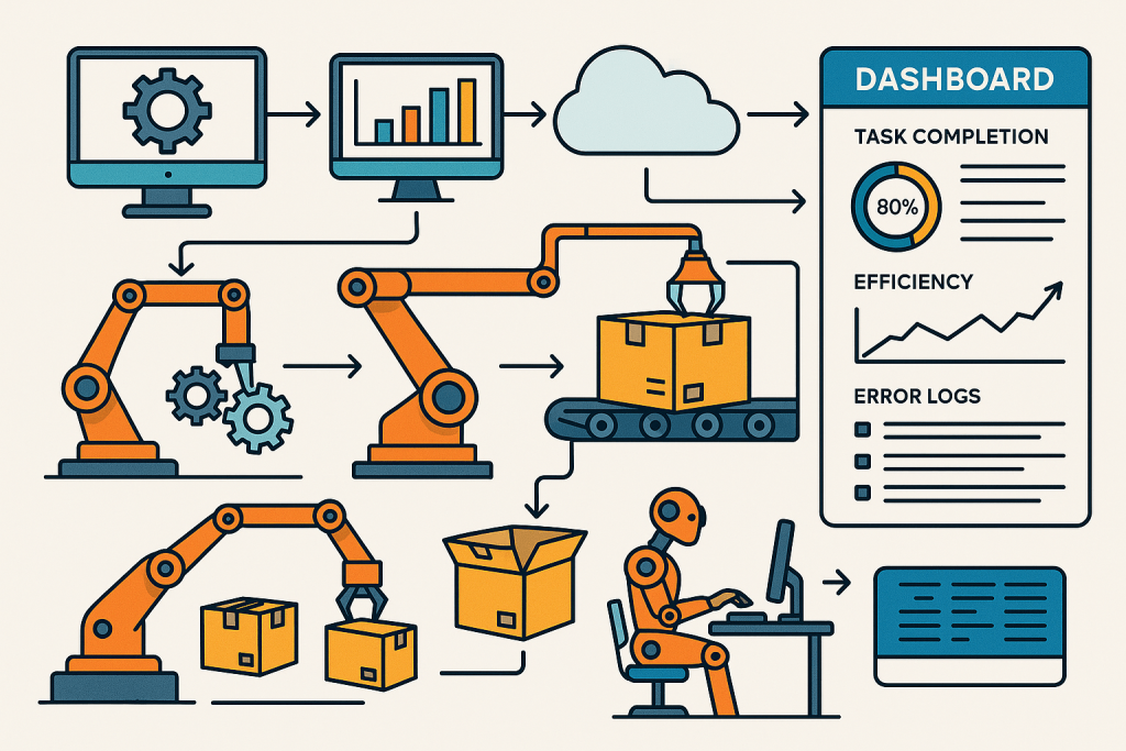 AI automation streamlining business processes
