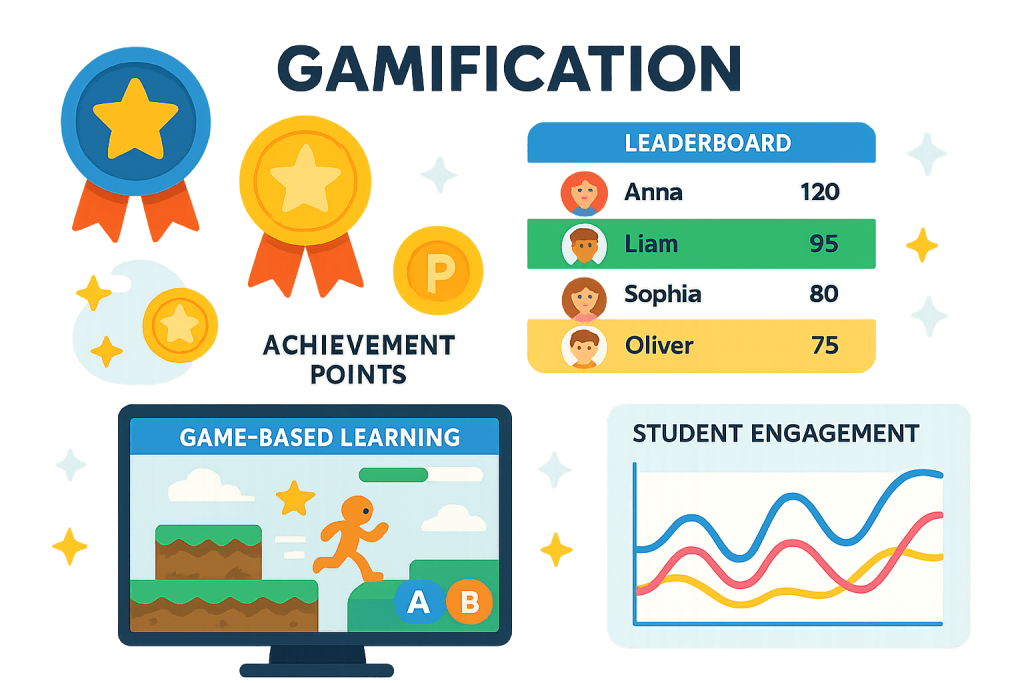 Gamification enhancing student engagement in online learning