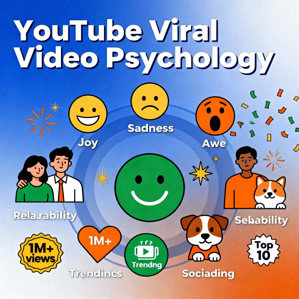Psychology of Viral YouTube Videos: Emotional Triggers and Social Sharing Factors