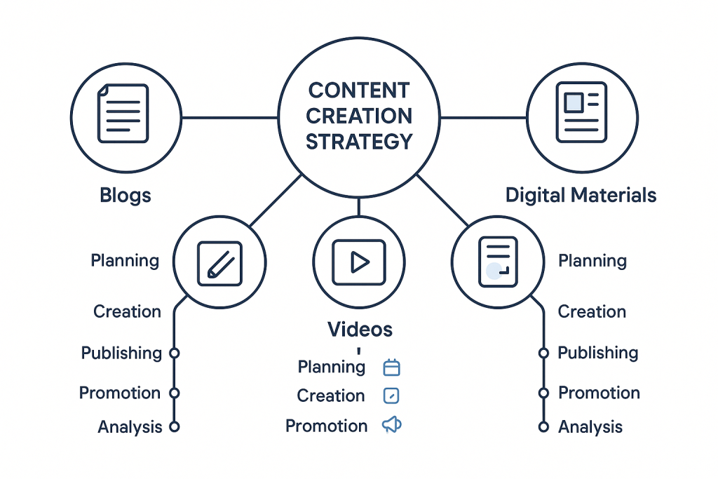 Content creation strategies