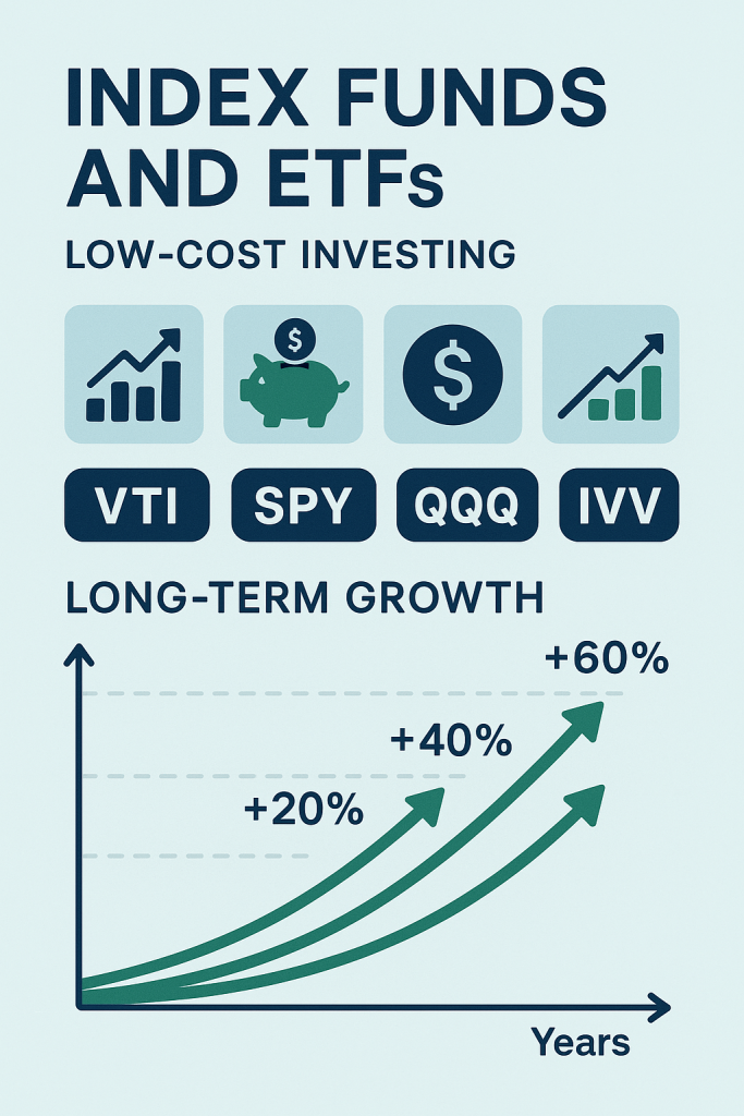 Low-cost index fund investing strategy