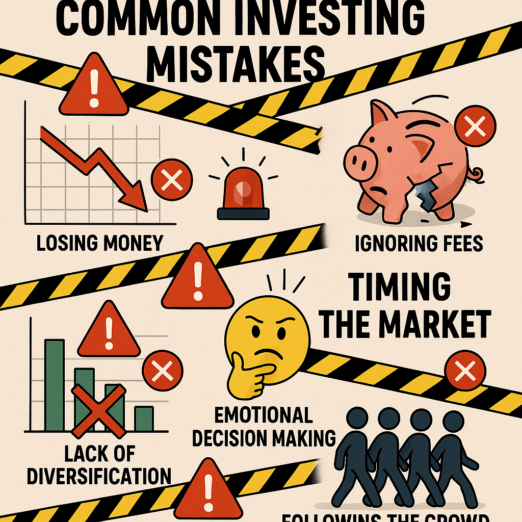 Investment mistakes and pitfalls to avoid