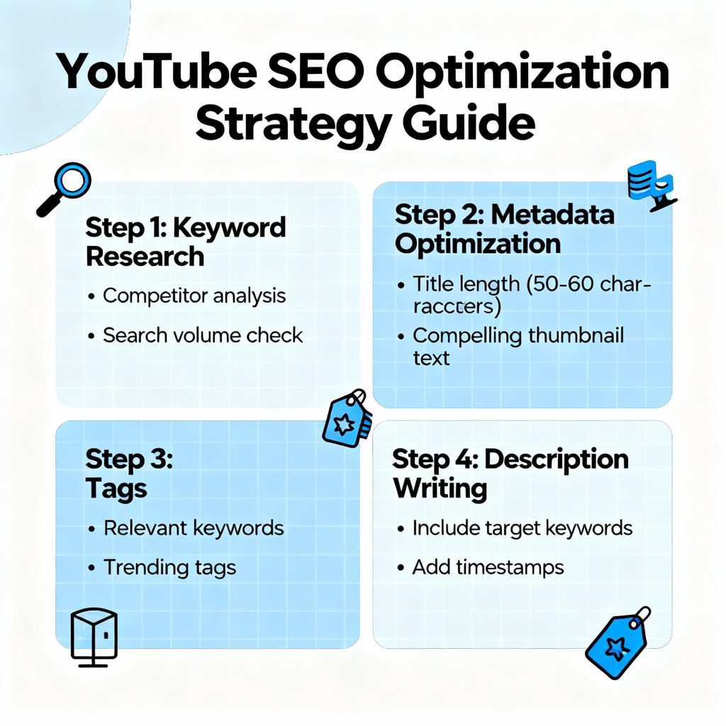 YouTube SEO Optimization: Keyword Research and Metadata Best Practices