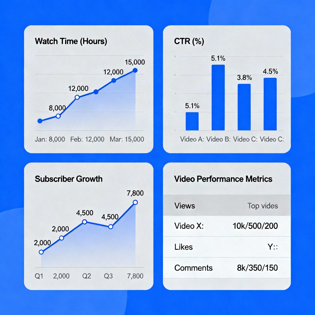 YouTube Analytics and Performance Tracking: Measuring Success and Growth Metrics