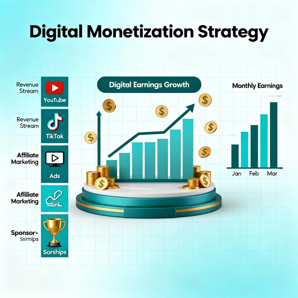 Monetization strategies for AI-generated video content across platforms