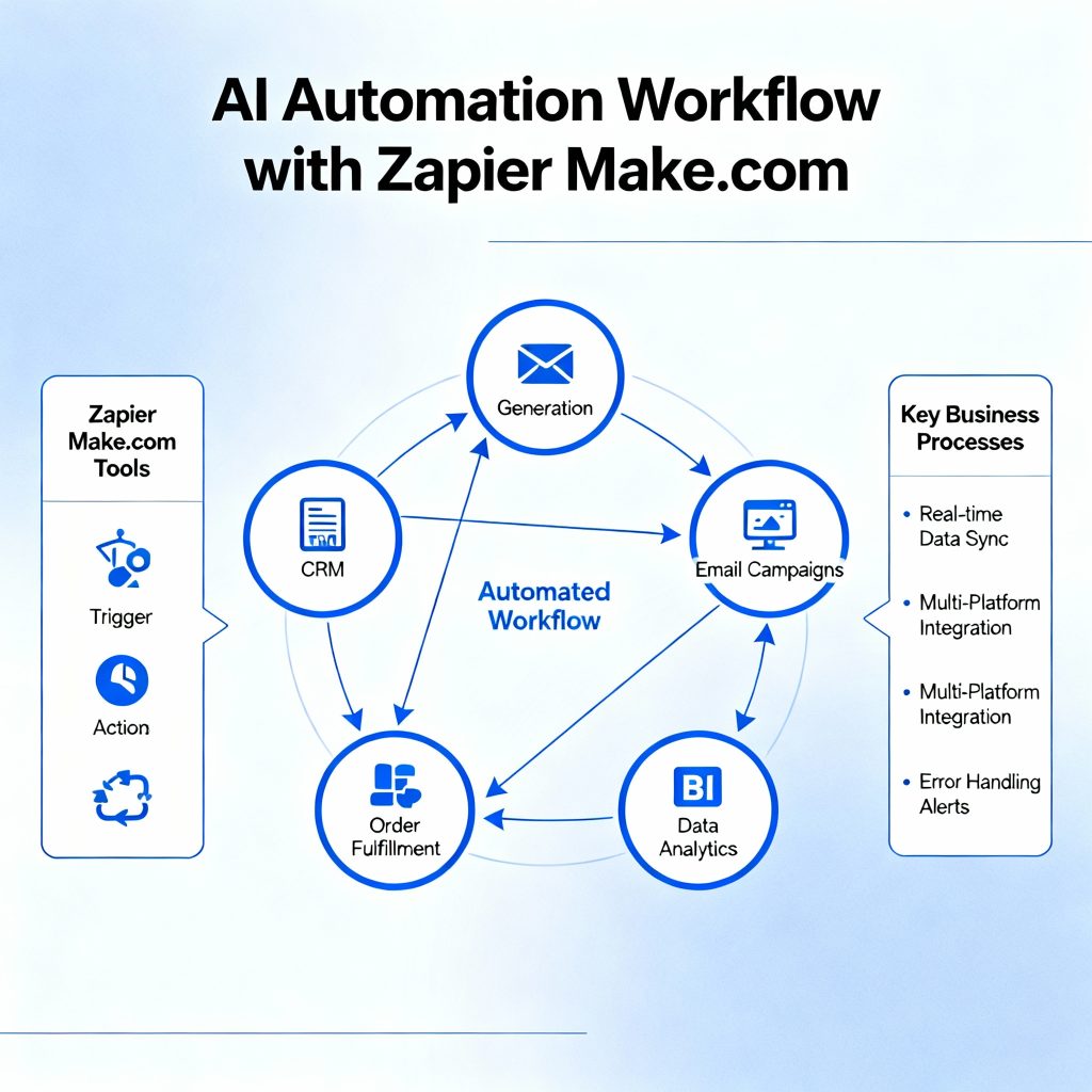 AI automation specialists building workflows and integrations
