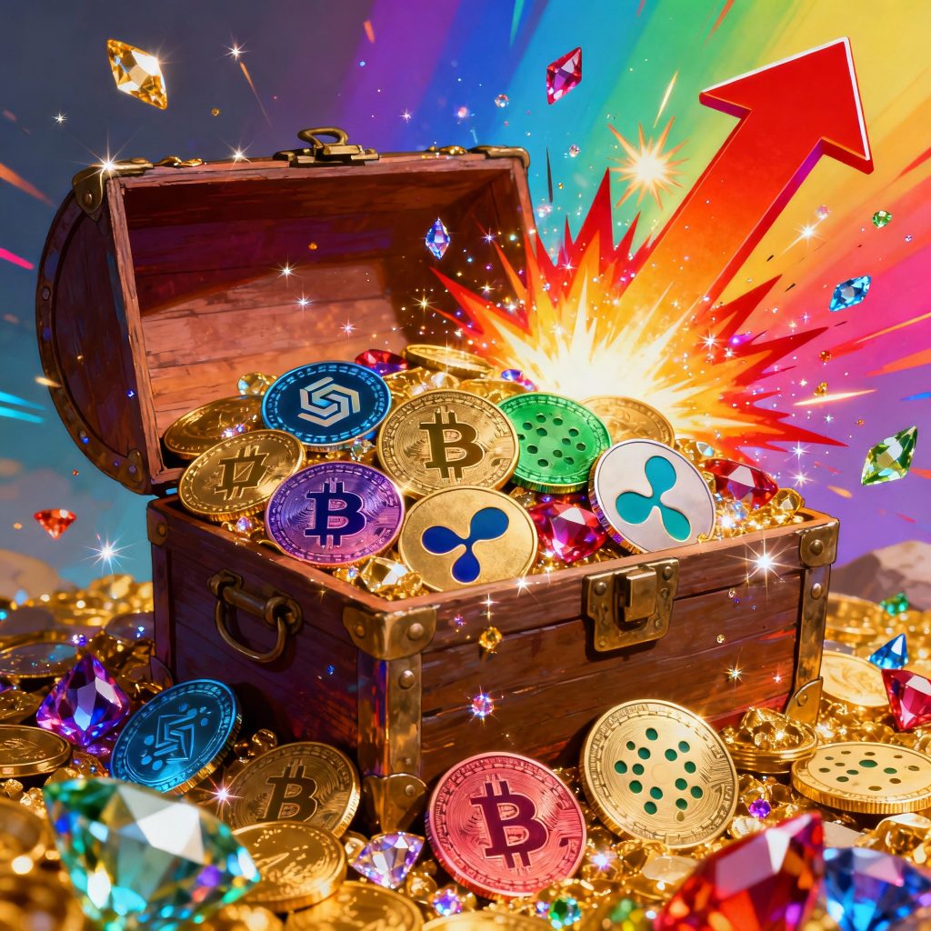 High-potential altcoins offering explosive profit opportunities beyond Bitcoin
