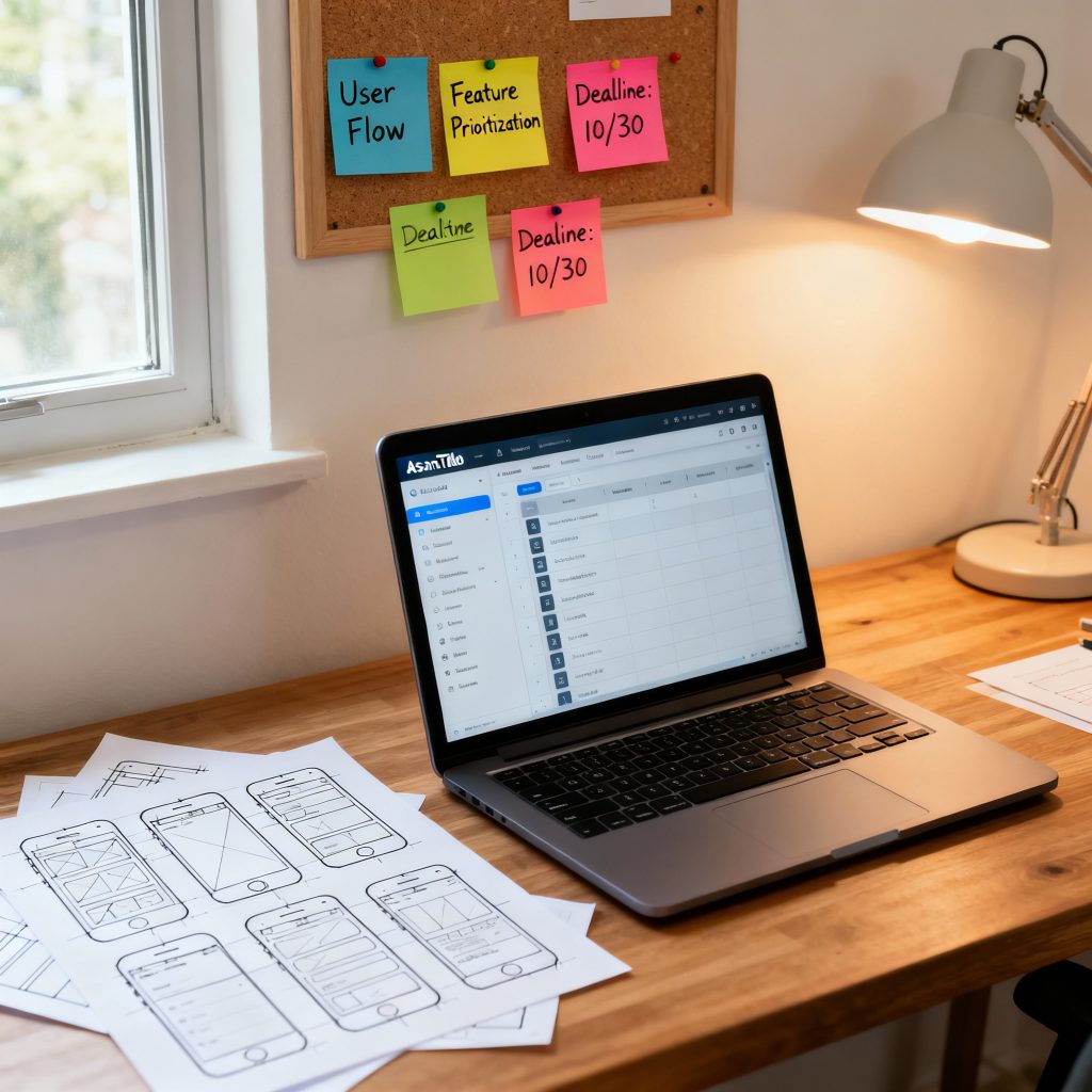Planning and preparation phase for no-code web app development