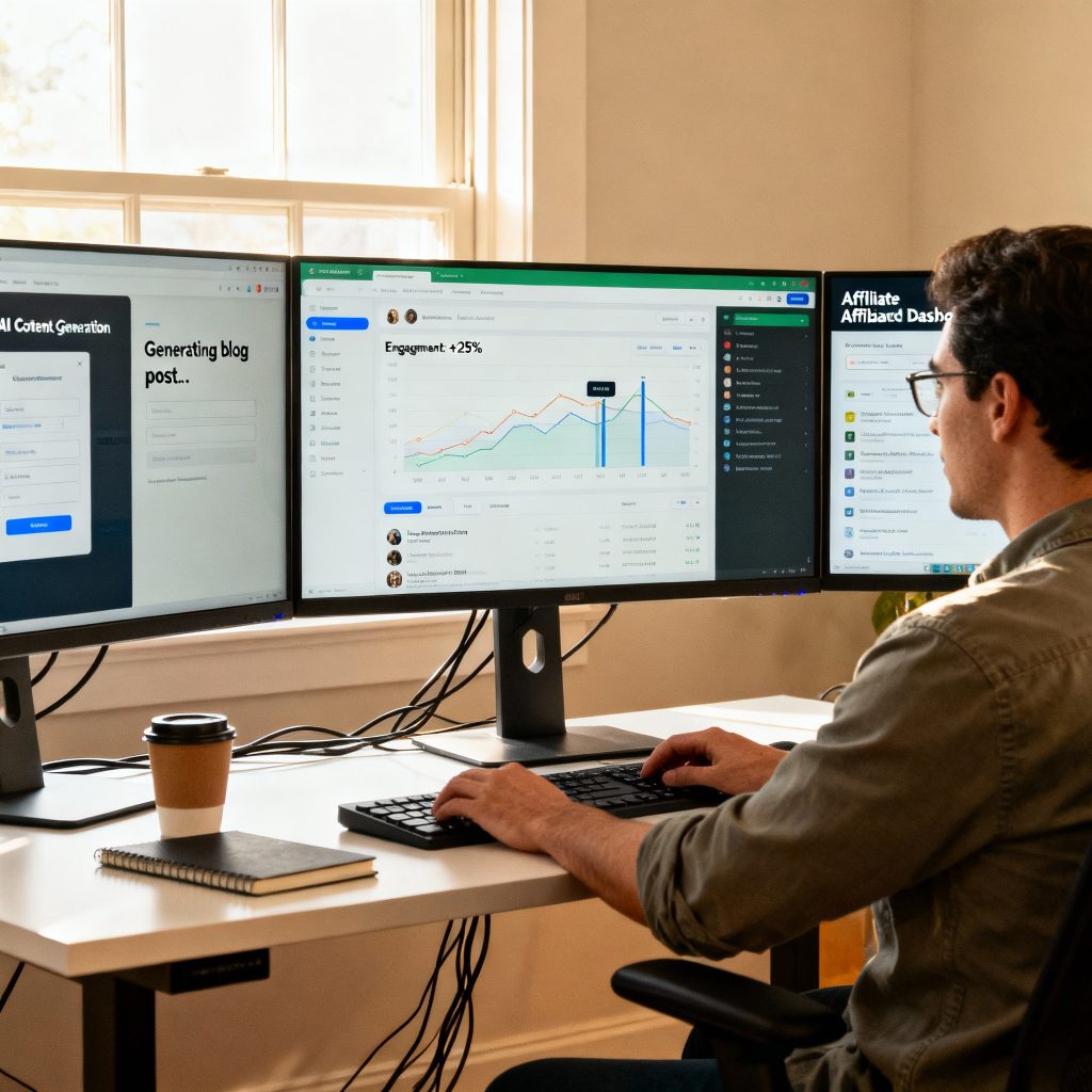 AI-powered content creation for affiliate marketing success