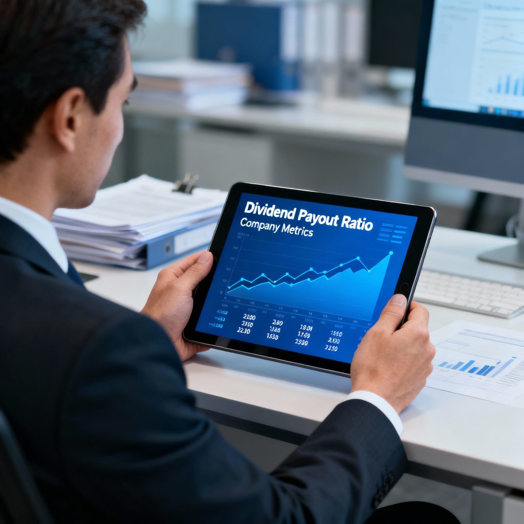 Analyzing dividend stock metrics and ratios